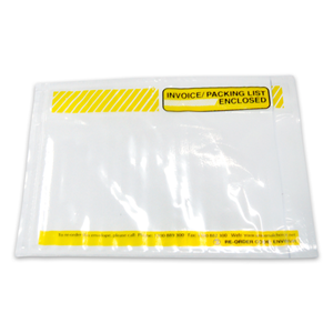 Universal Invoice/Packing List Enclosed Envelope, Yellow, 115 x 150 mm 1000/Box Box