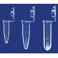 Eppendorf Microcentrifuge Conical Tube, 2ml, 30000g Rcf, w/Cap, Grad., Autoclavable, Clear, PP, 500 Pieces/Bag