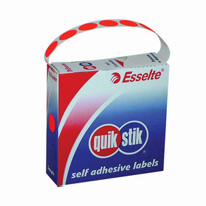Esselte Quik Stik Adhesive Label Rectangular