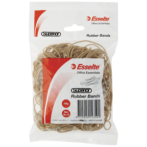 Esselte Superior Elastic Rubber Bands