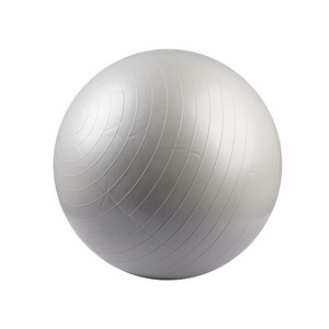 Anko Exercise Ball, 75cm, Polyvinyl Chloride (PVC), Burst Resistant, Grey, Each Each