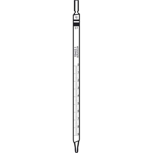 Superior Marienfeld Graduated Pipette, 1ml, class B, 0.01ml Subdivision,complete Delivery, Zero Automatic Bottom, European Glass, Each Each