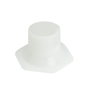 Measuring Cylinder w/ Plastic Hex Base and Collar, Tall Form, Class B, 10mL, Amber Stain Grad, Boro Glass, European, Germany, Ea