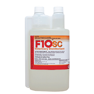 F10 SC Veterinary Disinfectant, 1 Litre, Each Bottle