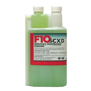 F10 SCXD Veterinary Disinfectant Cleanser 1 Litres, Pine Scent, Each Bottle