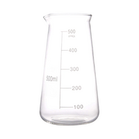 Livingstone Beaker, 500ml, with Spout, Borosilicate Glass, European, Each Each