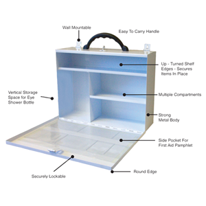 Livingstone First Aid Empty Metal Case