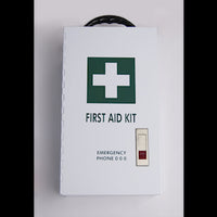 Livingstone First Aid Kit, Complete set in Wall Mountable Metal Case, 1-Way, 38 x 21 x 12cm (for Aldi), Each Each