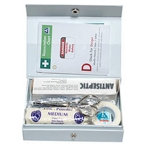 Livingstone Personal First Aid Kit, Complete Set In PVC Case Each