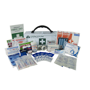Livingstone All Purpose Everyday First Aid Kit, Complete Set In Metal ...