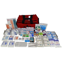 Livingstone NSW Construction and Industrial First Aid Kit, Class A Plus, Complete Set In Red Heavy Duty Carry Bag, Meets NSW Regulations Kit