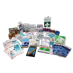 Livingstone NSW Construction and Industrial First Aid Kit, Class A Plus, Complete Set In Red Heavy Duty Carry Bag, Meets NSW Regulations Kit