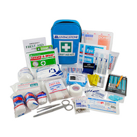 Livingstone Everyday Use First Aid Kit, Complete Set In Blue Oxford Cloth Pouch Each