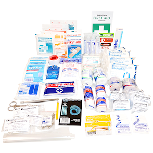 Livingstone Victoria Micro First Aid Complete Set Refill Only in Polybag, for 1-10 people Kit