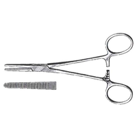 Adler Spencer Wells Haemostatic Artery Forceps, 15cm, Straight, Serrated, Stainless Steel, Each (12-330-15) Each