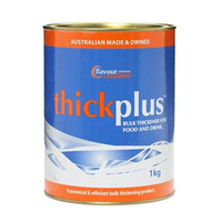 Flavour Creations Thick Plus Bulk Thickening Powder, 1kg Can Each
