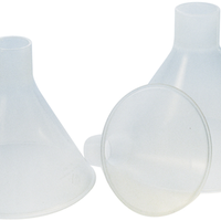Powder Funnel, 60mm Top Diameter x 15mm Bottom Diameter, Polypropylene, Each Each