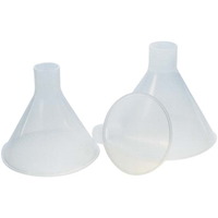 Powder Funnel, 60mm Top Diameter x 15mm Bottom Diameter, Polypropylene, Each Each