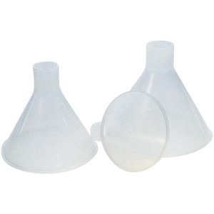 Powder Funnel, 60mm Top Diameter x 15mm Bottom Diameter, Polypropylene, Each Each
