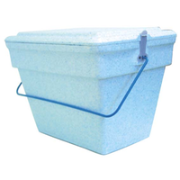 Livingstone Foam Cooler Box, 26 Litres, 490 x 350 x 360 mm, with Lid, Each (611195) Each