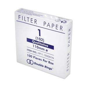 Livingstone Qualitative Filter Paper, No. 102 (No.1), 55mm Diameter, 8~10um Pore Size, Medium Speed, Biodegradable, 100 Pieces/Box
