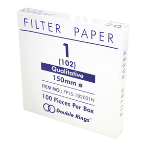 Livingstone Qualitative Filter Paper, No. 102 (No.1), 55mm Diameter, 8~10um Pore Size, Medium Speed, Biodegradable, 100 Pieces/Box