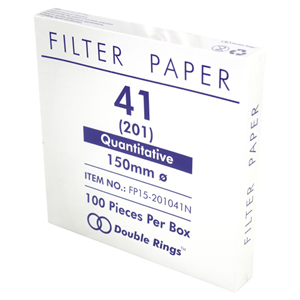 Livingstone Filter Paper, Quantitative, Ashless, Fast Speed, No. 41, 70mm Dia, 18~20um Pore Size, Biodegradable, 100/Box