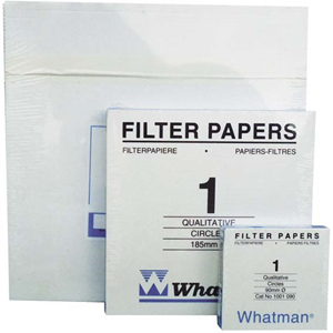 Whatman Filter Paper, Qualitative, Medium Speed, Grade 1, 20mm Dia, 11um Pore Size, Biodegradable, 400/Pack