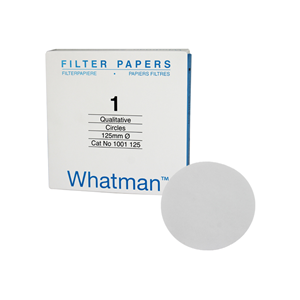 Whatman Filter Paper, Qualitative, Medium Speed, Grade 1, 20mm Dia, 11um Pore Size, Biodegradable, 400/Pack