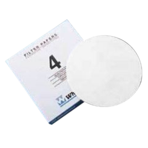 Whatman Filter Paper, Qualitative, Fast Speed, Grade 4, 42.5mm Dia, 20~25um Pore Size, Biodegradable, 100/Pack