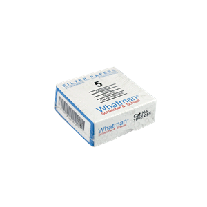 Whatman Filter Paper, Qualitative, Slow Speed, Grade 5, 55mm Dia, 2.5um Pore Size, Biodegradable, 100/Pack