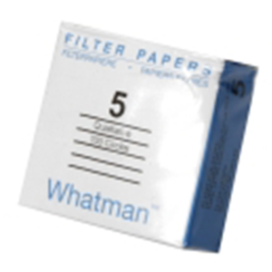 Whatman Filter Paper, Qualitative, Slow Speed, Grade 5, 55mm Dia, 2.5um Pore Size, Biodegradable, 100/Pack