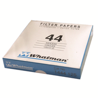 Whatman Filter Paper, Quantitative, Slow to Medium Speed, Grade 44, Ashless, 125mm Dia, 3um Pore Size, Biodegradable, 100/Pack