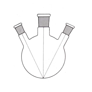 Monash Round Bottom Triple Neck Flask