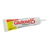 Glutose 15 Oral Glucose Gel, Lemon Flavor, 37.5 grams, Each Each