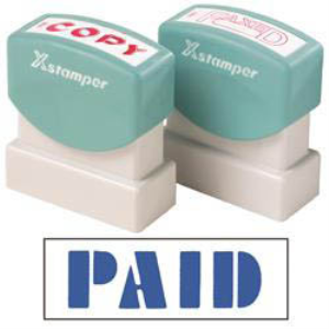 XSTAMPER 1335 PAID BLUE EACH Each