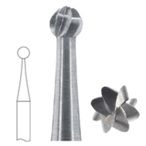 ELA STEEL BUR RA L/S #1/ 021 6/PK Pack