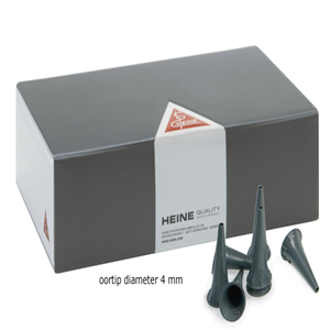 Heine All-Spec Disposable Tips, Adult, 4mm Diameter, 1000/Carton Box