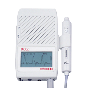 Hadeco Bidop Bi-Directional Hand Held Doppler ES-100V3, with LCD Display, 8 Megahertz Probe, Each Each