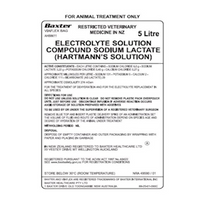 Baxter Hartman's Solution 5 Litres 2324 2/Carton Carton