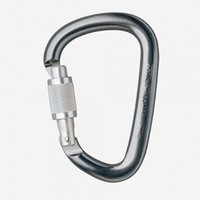 SCREW LOCK ALUMINUM CARABINER Loose