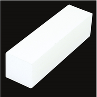 Cushioned White Buffer Block 100/100 4 Sided 3/Pack Pack