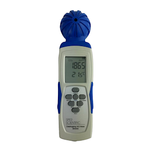 Sper Scientific Datalogging Indoor Handheld Air Quality Meter, Air Temperature, RH, CO2, Dew Point and Wet Bulb, Each