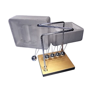 IEC Newtons Cradle, 120 x 120mm Base, 160mm Overall Height, Each