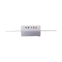 IEC Wirewound Resistor, 10R, 5W, 5pct, Each
