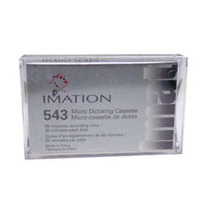 DICTATING CASSETTE MICRO IMA 544 MC60 60MIN EACH Each