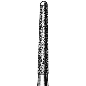 Intensiv 18L Diamond Burs, Domed Taper Fissure, ISO 220524 #16, Friction Grip, Medium, Each Each