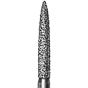 Intensiv 505LC Diamond Burs, Long Flame, ISO 250534 #16, Friction Grip, Coarse, Each Each