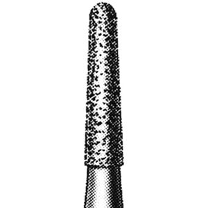 Intensiv D8C KSBI Domed Taper Fissure, ISO 197534 #16, Friction Grip, Coarse, 6/Pack Each
