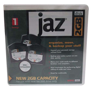 Iomega Jaz Disk IBM/DOS Format 2GB IOM. Each Each